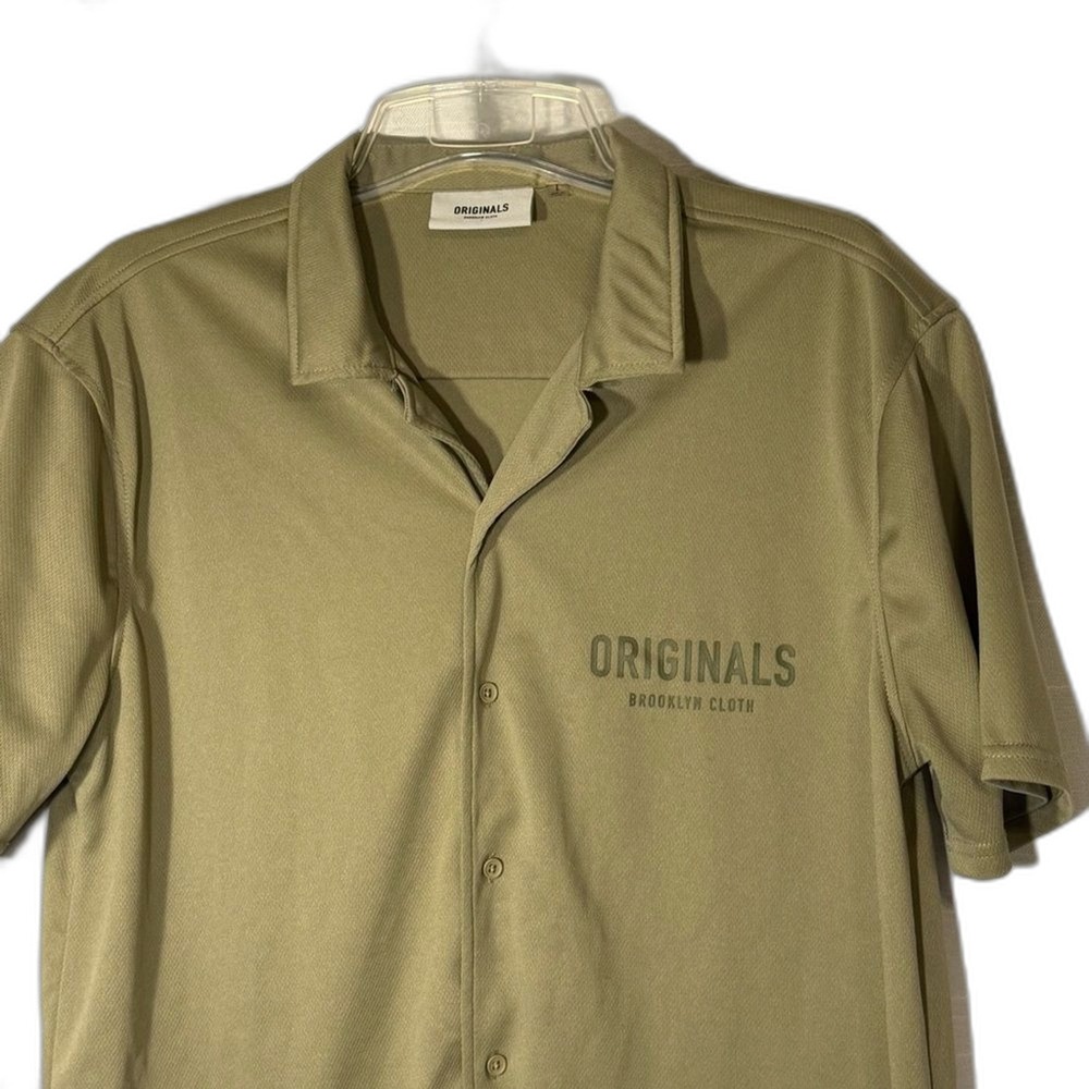 Originals Brooklyn Cloth size L Men's Olive Shirt